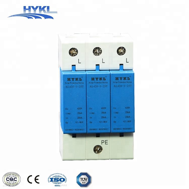 HYKL Outdoor Lightning 420v 20ka 25KA Ac Surge Protector device