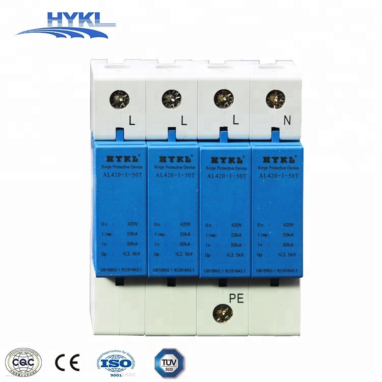 HYKL Outdoor Lightning 420v 20ka 25KA Ac Surge Protector device