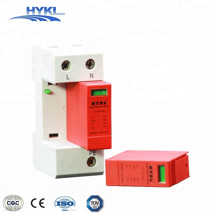 HYKL electrical installation protection system type 2 series 65ka 80ka 100ka Surge Protective Device