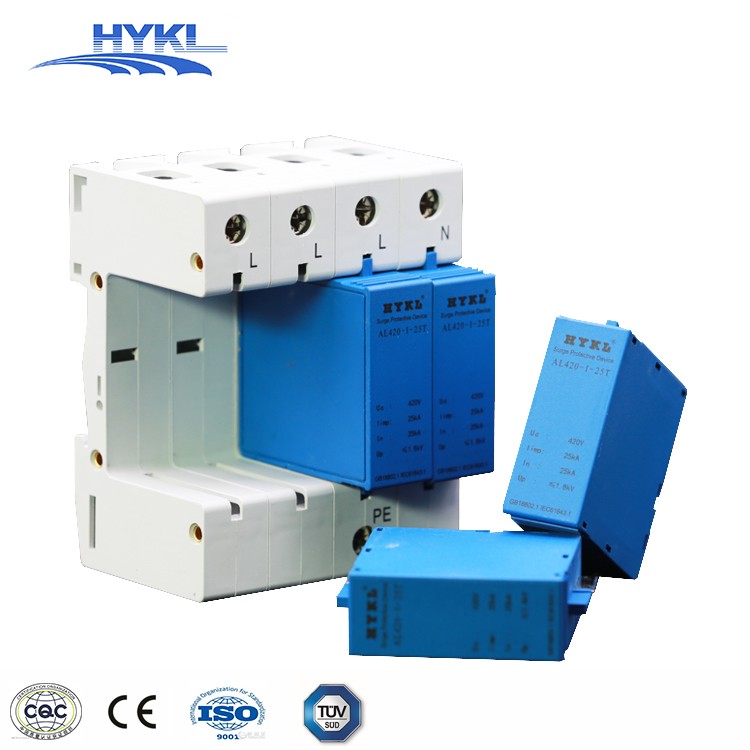 HYKL Class D/III 220Vac 20KA to 40KA Single Phase 2P Surge Protector SPD