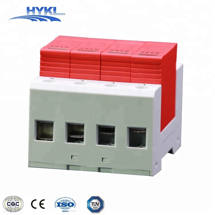 HYKL Type 3/Class D 255Vac In 30KA Imax 60KA 3P+NPE(4P) Surge Protective Device