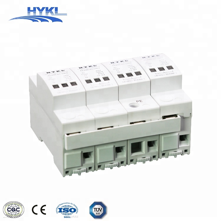 HYKL 600v 1000v 1500v switch pv dc spd 40ka 100ka citel ac power supply spd