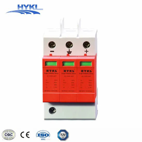 20ka 40ka 600V 1000V PV SPD DC Solar Lightning Surge Suppressor