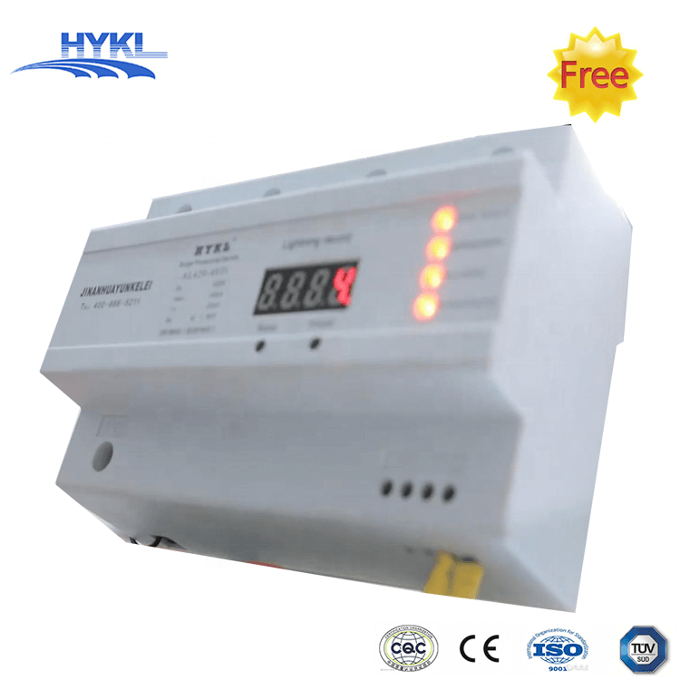 HYKL Type 1/2/3 3P+NPE In20KA Imax 40KA 420Vac Smart Surge Protective Device SPD